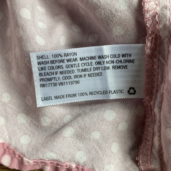 🎀Cat & Jack Pink Polka Dot Dress - 3T - Picture 4 of 4